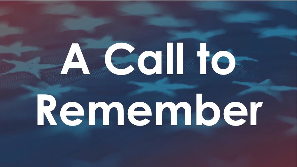 A Call to Remember